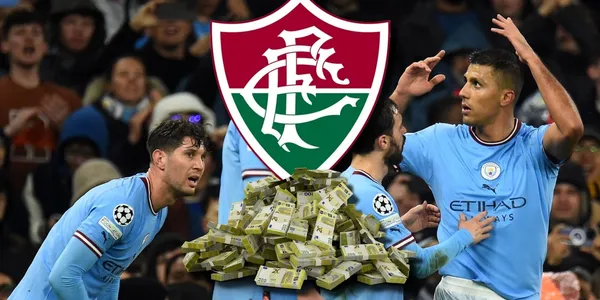 Manchester City le está ganando al Fluminense sin despeinarse y un jugador del equipo inglés es más caro que todo el cuadro brasileño