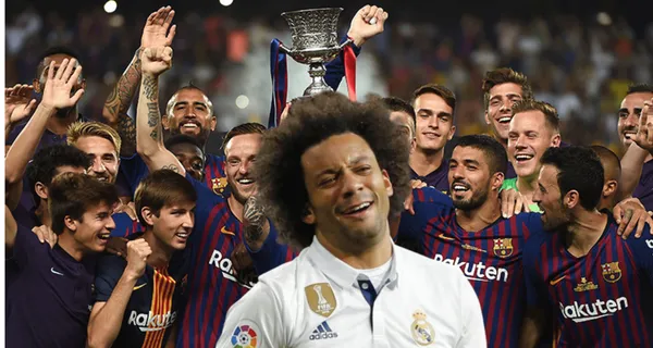 Marcelo es leyenda de Real Madrid y el jugador con más títulos pero su hijo tiene amor por un jugador de FC Barcelona
