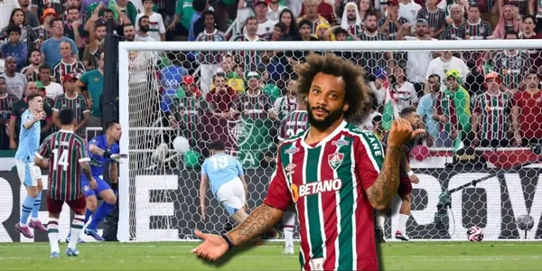 Marcelo regaló el balón que derivó en el gol de Julián Álvarez, en la final del City vs Fluminense, y así reaccionaron los brasileños
