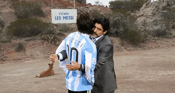 Mientras Diego es homenajeado en tres clubes diferentes, el actual atacante del Inter Miami ya tiene el primer estadio con su nombre, aunque mucho menos ostentoso