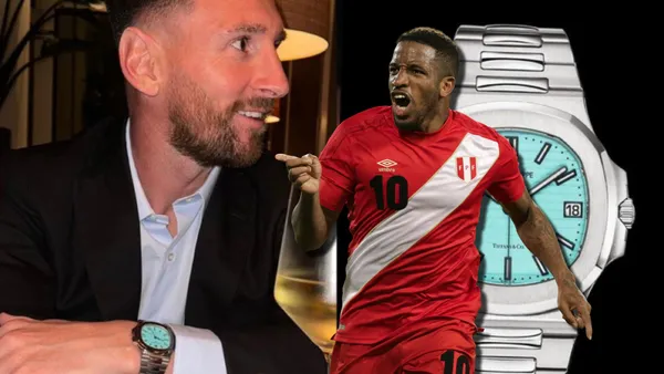 Mientras Messi compró uno de 52 mil, Farfán gastó 3 millones en este reloj