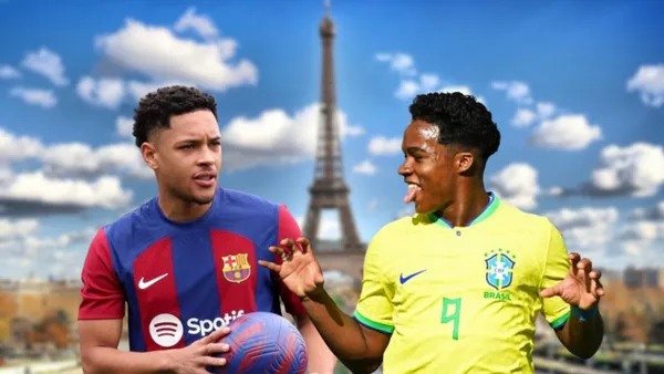 Mientras Roque no suma en Barça, lo que hizo Endrick para ilusionar a Brasil