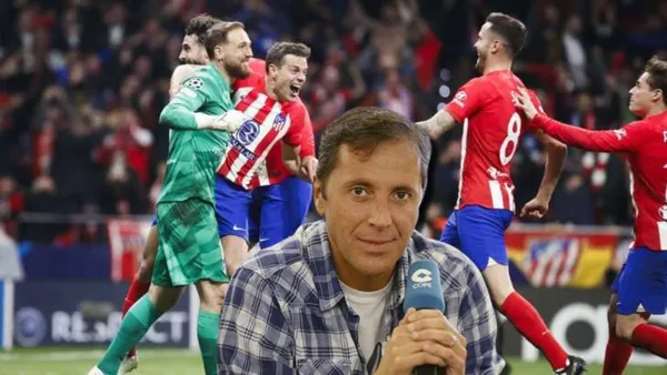 Mira cómo definió Paco González el pase del Atleti a 4tos de Champions League