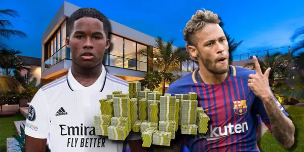Mira la diferencia de costos entre las casas de Neymar, ex FC Barcelona, y Endrick, que llegará pronto al Real Madrid
