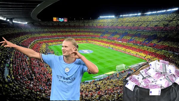 Necesita fortuna para Haaland pero estos millones perdió Barça por el Camp Nou