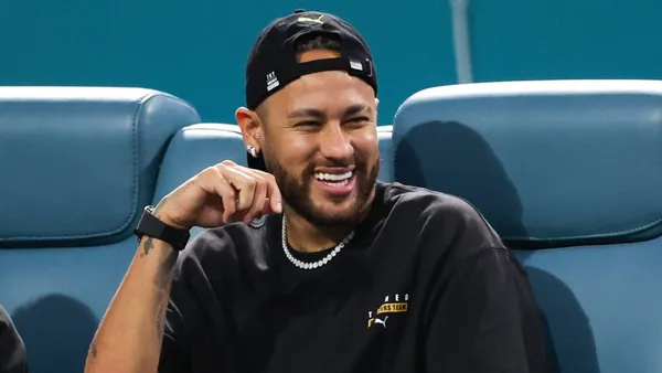 Neymar Junior en su tiempo libre.