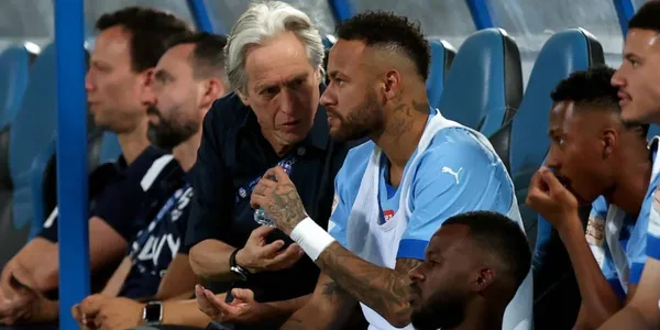 Neymar rompió el silencio luego que un medio reveló que se había peleado con su entrenador, Jorge Jesús