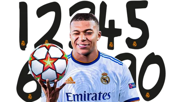 Ni siquiera firmó y ya se deslizó el dorsal que lucirá Mbappé en Real Madrid