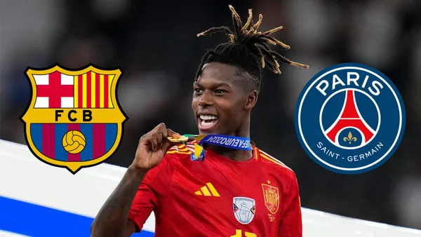 Nico Williams campeón de la Eurocopa. (Foto: EFE)