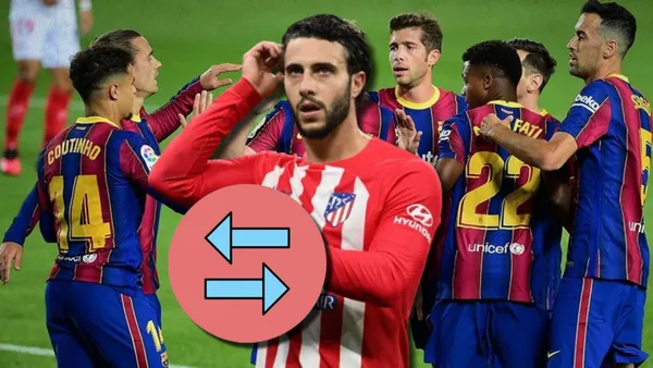 No dio en el FC Barcelona y se fue con un solo partido, ahora es la opción del Atlético de Madrid para sustituir a Mario Hermoso