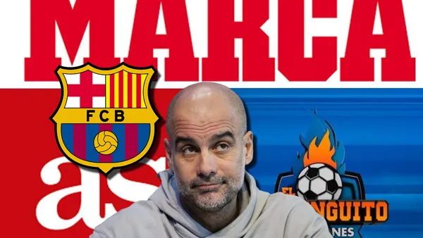 Pep Guardiola habló sobre la prensa madridista, que parece está desestabilizando al Manchester City