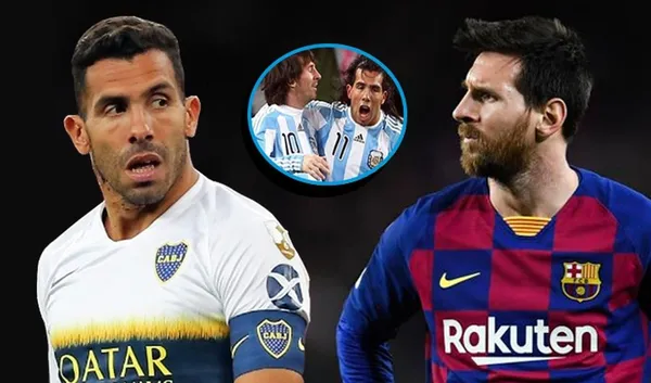 Picantes palabras de Carlitos Tévez sobre quién es el mejor del mundo.