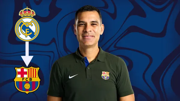 Rafa Márquez, entrenador del Barça Atlètic