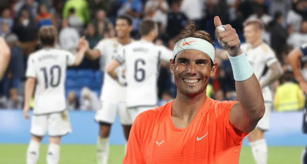 Rafael Nadal habló de mucho fútbol en una entrevista y eligió a su primer fichaje si fuese presidente de Real Madrid