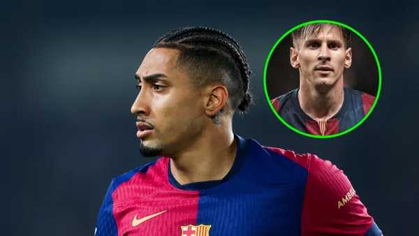 Raphina supera a Lionel Messi