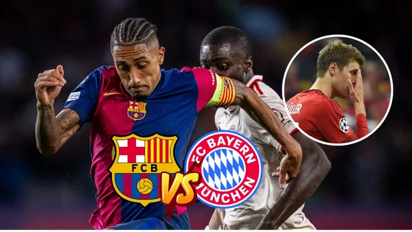 Raphinha - Thomar Muller (Foto: FC Barcelona)