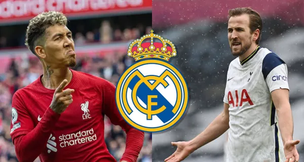 Real Madrid va por un nueve de área que está lejos de las luces que generan Roberto Firmino y Harry Kane