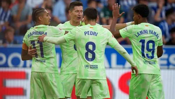 Reencuentro en Barcelona: Flick busca repetir la fórmula con Davies. Foto: Instagram