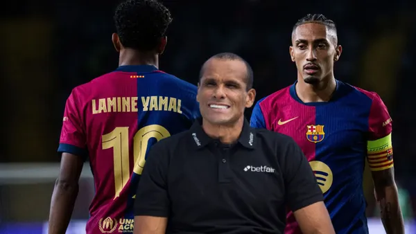 Rivaldo - Lamine Yamal - Raphinha (Foto: X)