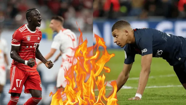 Sadio Mané le dio una lección de valentía a Mbappé.