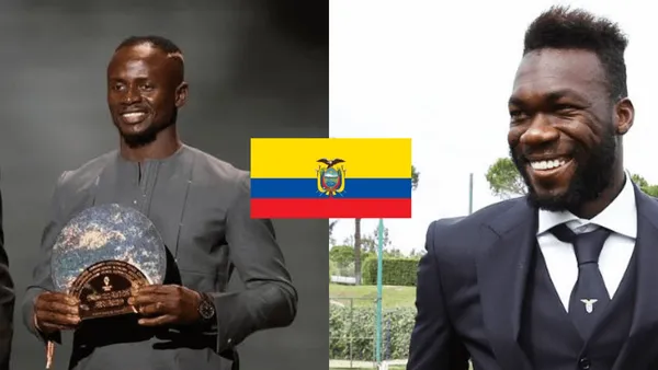 Sadio Mané le enseña a Felipe Caicedo los verdaderos valores de la vida.
