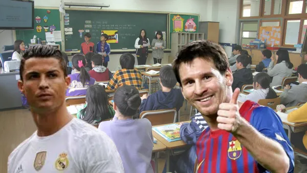 Se cruzó feo con Cristiano, ahora propone crear 1 materia escolar llamada Messi