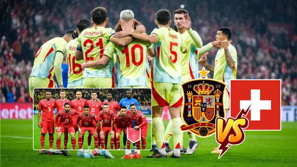 Selección España - Selección Suiza (Foto: SEFutbol)