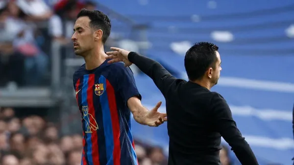 Sergio Busquets y Xavi / Foto: FC Barcelona