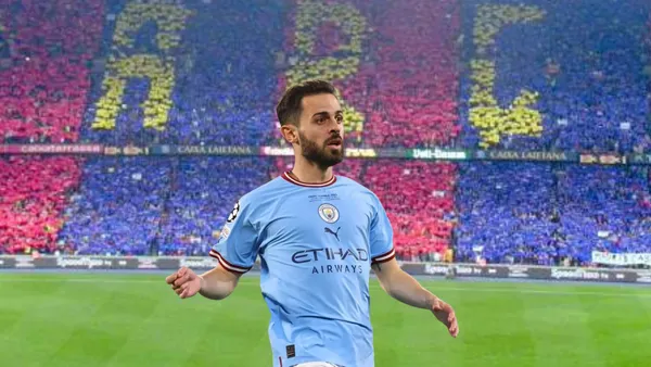 Silva en el Camp Nou