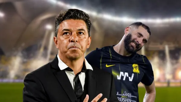 Sorpresa en Arabia, la decisión de Gallardo con Benzema en Al Ittihad