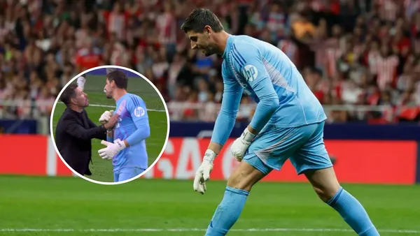 Thibaut Courtois Foto: DAZN y El País