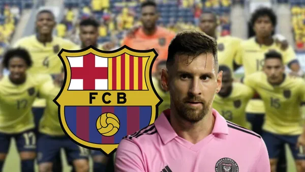 Tiene 19 años, es ecuatoriano y Barça lo formó, ahora podría enfrentar a Messi