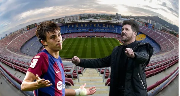 Tras las excepcionales actuaciones del luso con el Blaugrana, los Colchoneros planean una estrategia para ganar más dinero