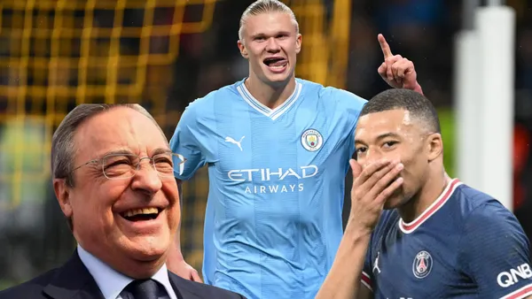 Tras su guiño al Madrid, esto le cuesta a Florentino fichar a Haaland y unirlo a Mbappé