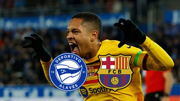 (VIDEO) Segundo al hilo, ruge Vitor Roque y celebra el Barça el 3 a 1 vs Alavés