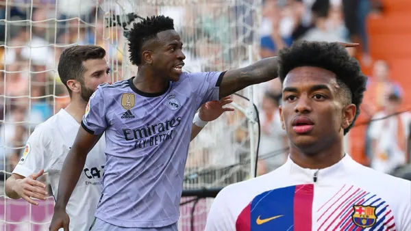 Vinicius Jr. - Alejandro Balde (Foto: X)