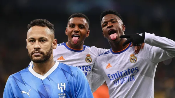 Vinicius Jr. - Rodrygo - Neymar Jr. (Foto: X)