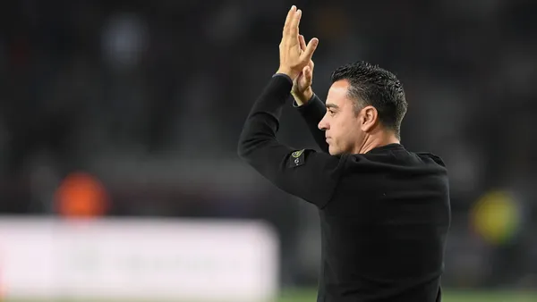 Xavi Hernández, entrenador del FC Barcelona