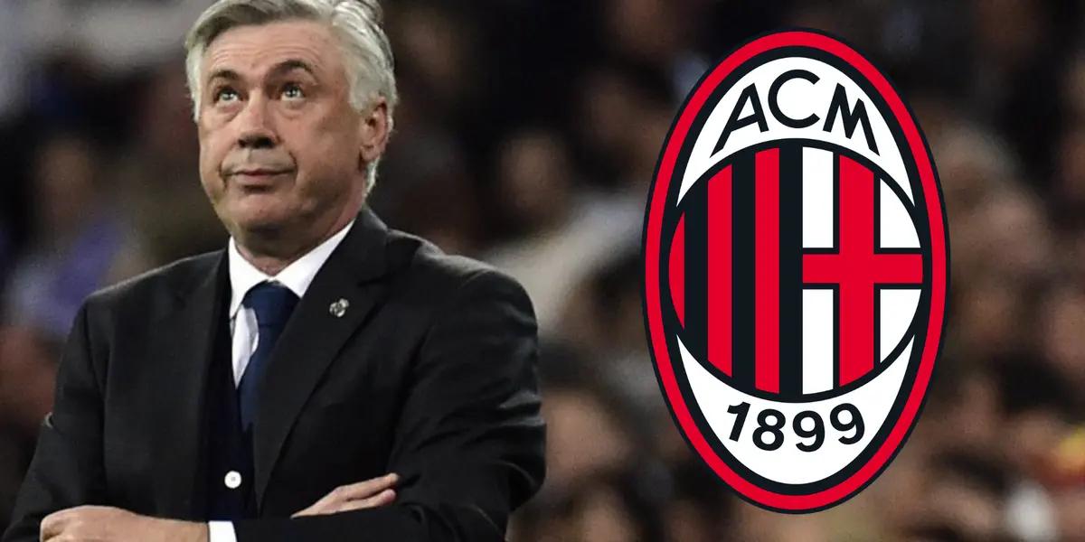 Ancelotti disgustado, AC Milán