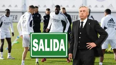 Entrenamiento de Real Madrid