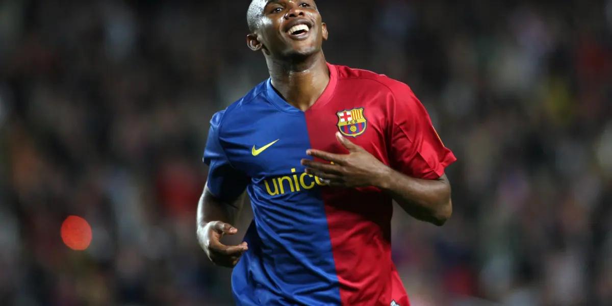 Eto'o y su pronóstico para el Barcelona.