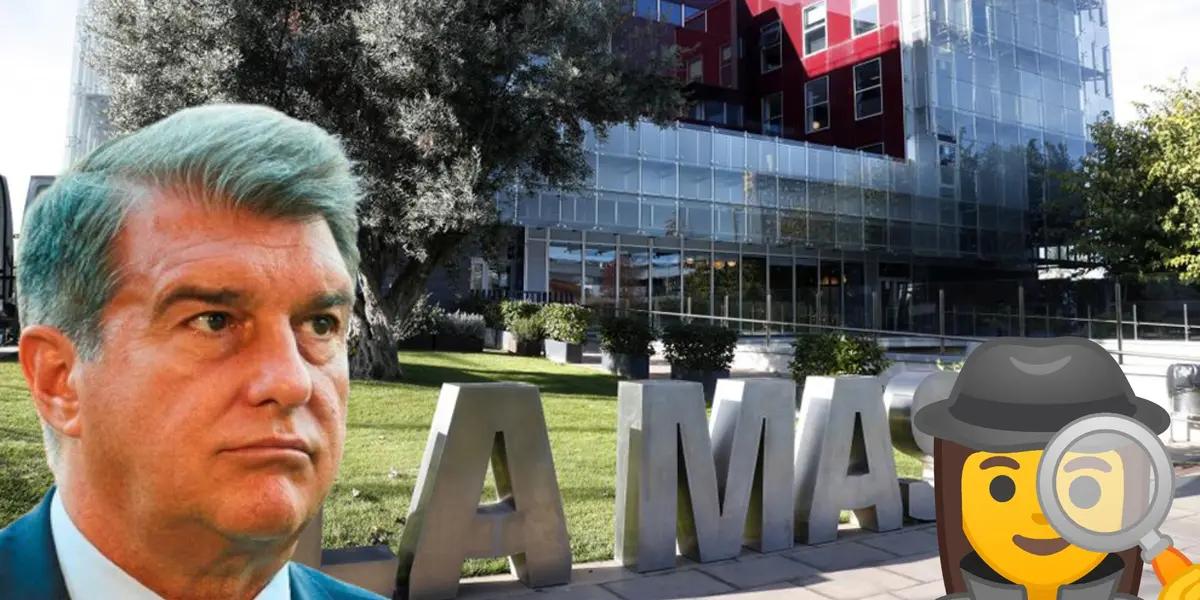 Joan Laporta, La Masía