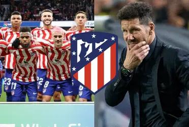Malas noticias para el Cholo Simeone
