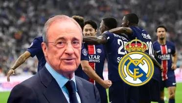 PSG - Florentino Pérez (Foto: X)