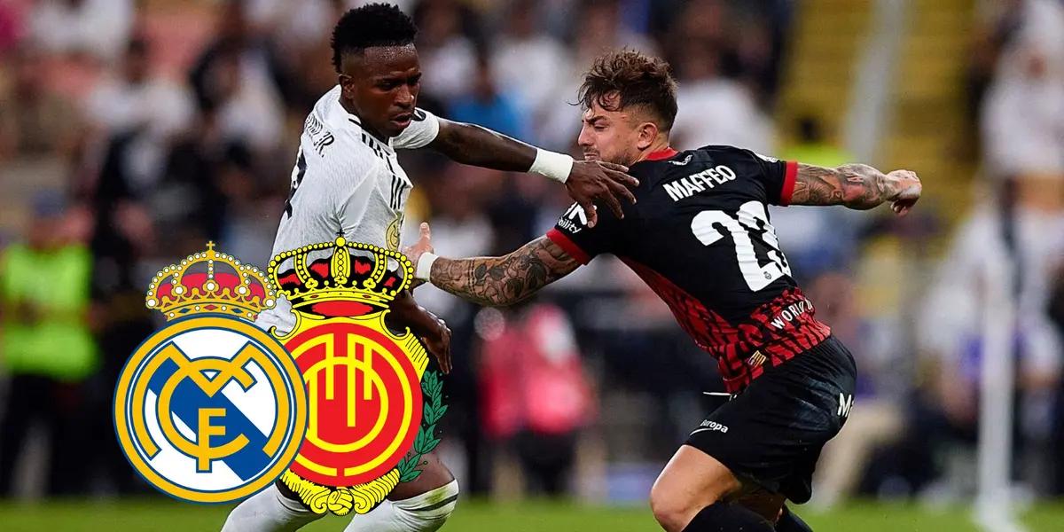 Vinicius Jr. - Pablo Maffeo (Foto: X)