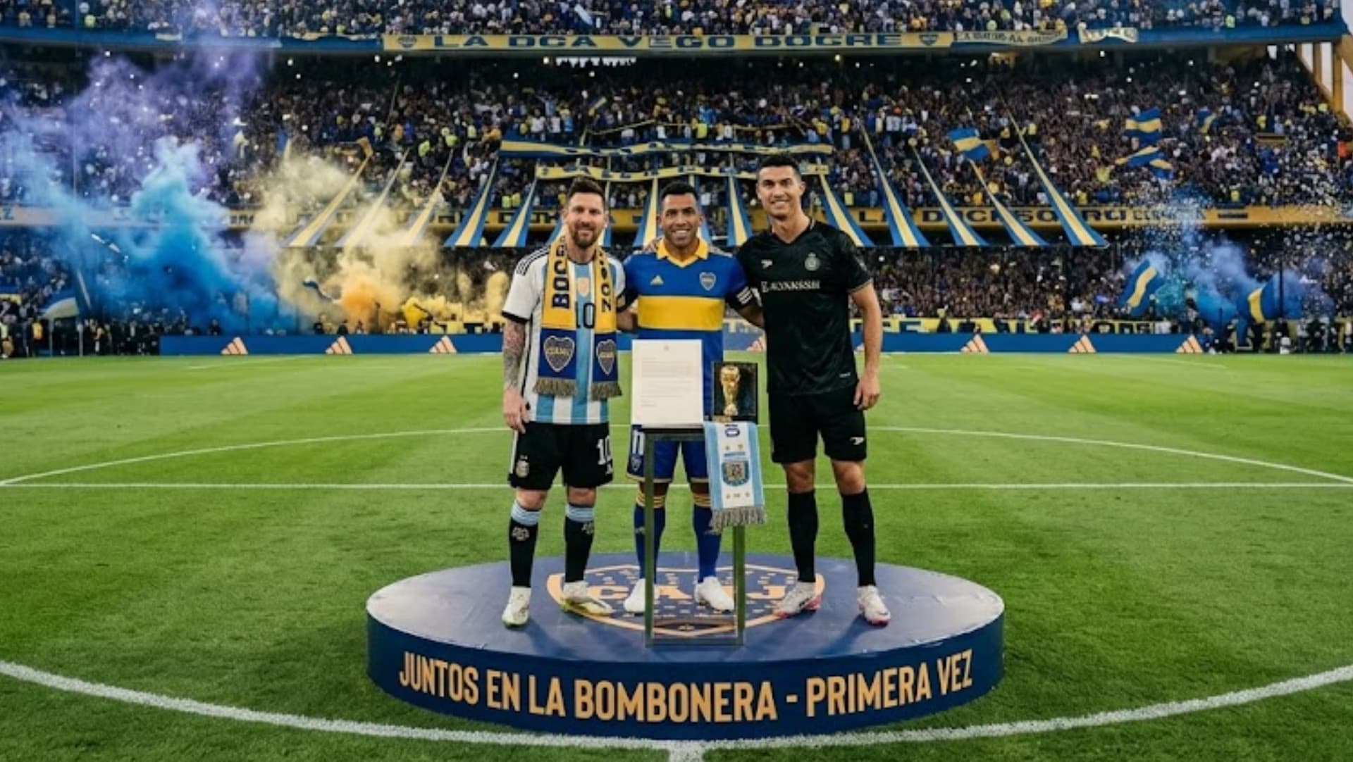 Cristiano Ronaldo y Lionel Messi