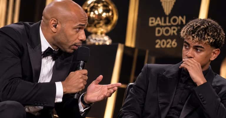 Thierry Henry incomoda a Lamine Yamal con una pregunta sobre el Balón de Oro 2026