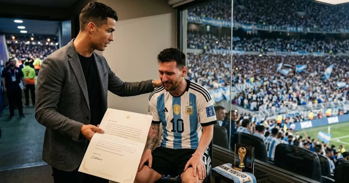 Lionel Messi y Cristiano Ronaldo