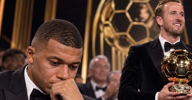 Mbappé sorprende con su reacción al perder el Balón de Oro 2026 ante Harry Kane