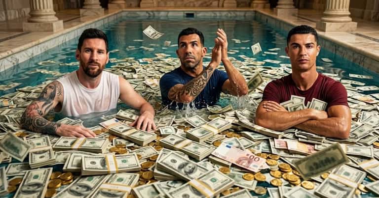 La despedida de Tevez con Messi y Cristiano podría mover hasta USD 10 millones